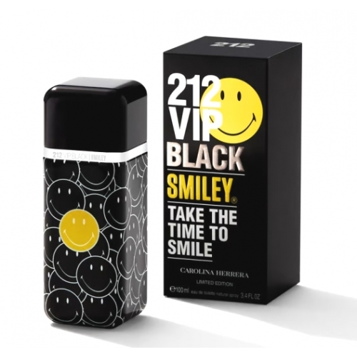 Изображение -  Carolina Herrera 212 VIP Men Black Smiley 