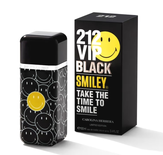 Изображение -  Carolina Herrera 212 VIP Men Black Smiley 